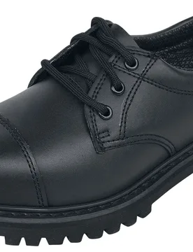 Schnürschuh - Phantom 3-Loch - EU39 bis EU47 - für Männer - Größe EU45 - schwarz - Männer - male - Brandit - FashionsVida