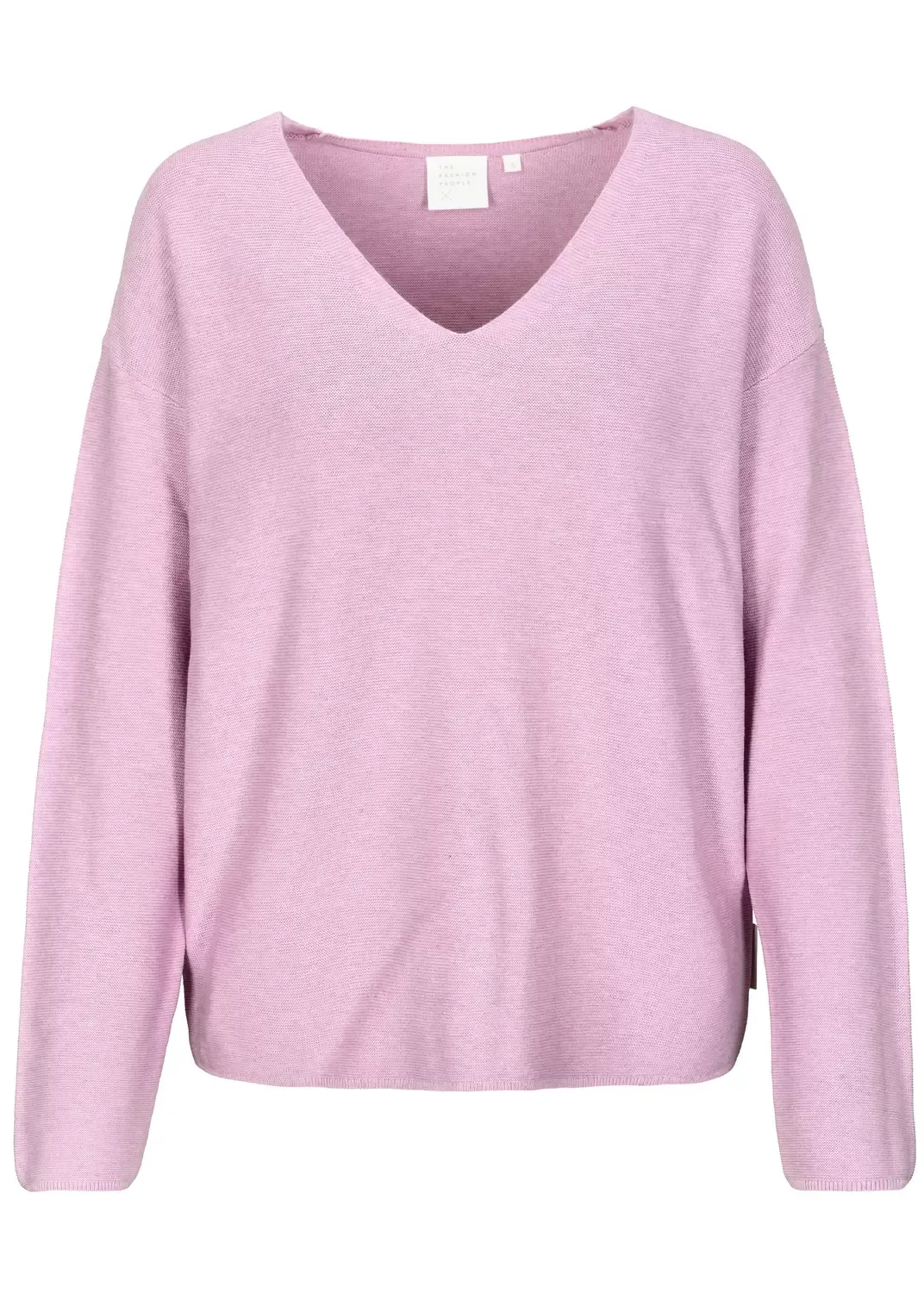 Oversized V-Neck Pullover female - XXL - FashionsVida