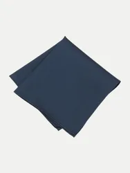 Prince Bowtie Einstecktuch Uni Blau