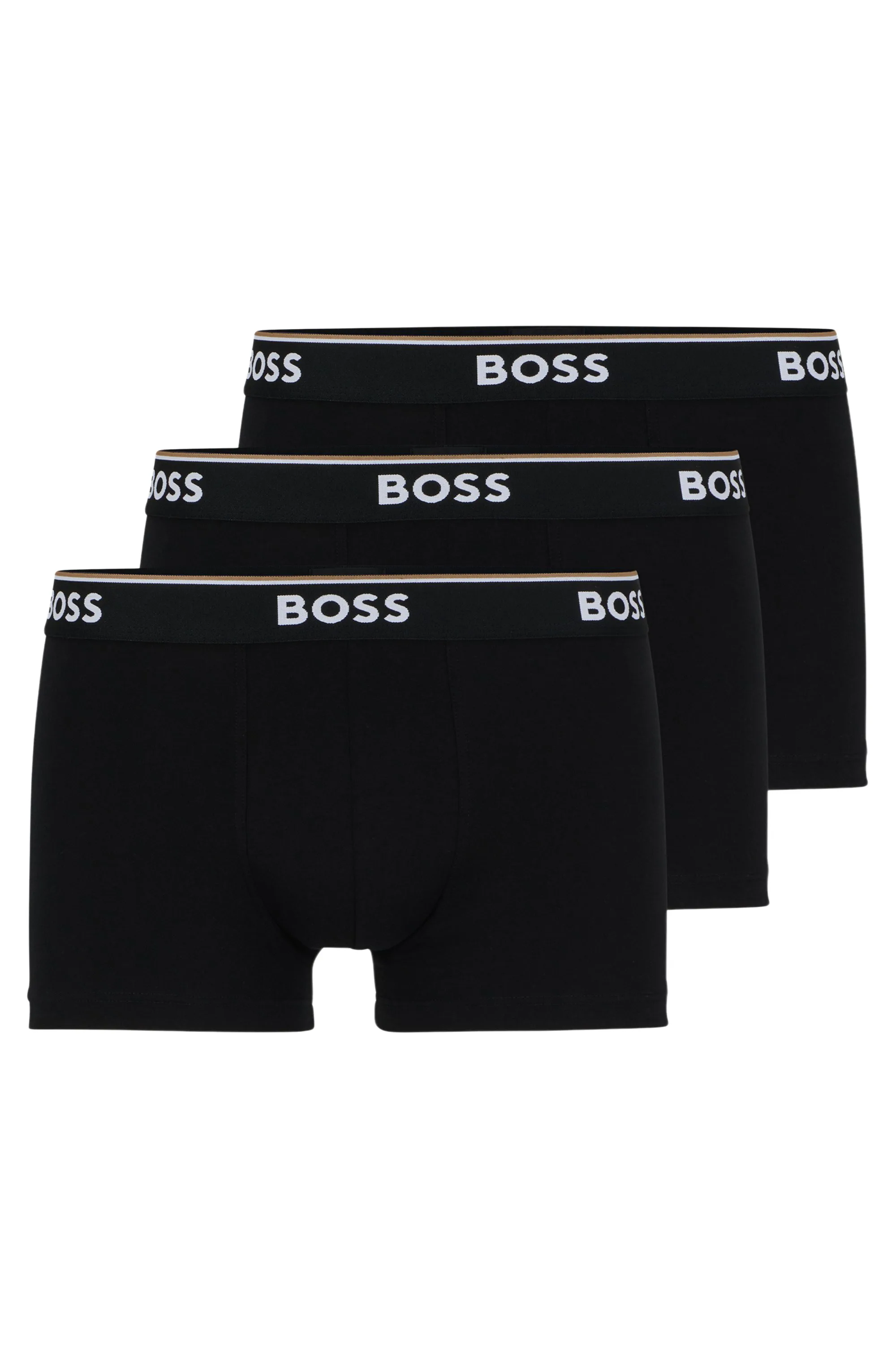 Black Boxershorts 3er-Pack Schwarz S - BOSS - FashionsVida