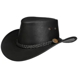 Couta Faux Leather Western Hat by - black - Female - Size: XL (60-61 cm)