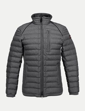 Steppjacke Molekül Grau S