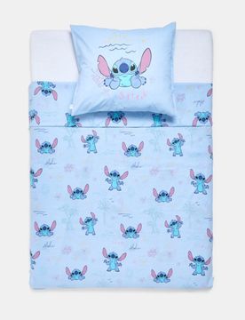 Set di biancheria da letto Stitch - azzurro