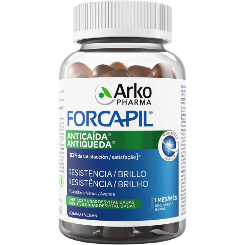 Caramelos De Goma Forcapil Anticaida - Arkopharma - FashionsVida