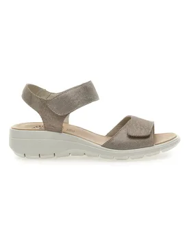 Sandali Champagne Con Strappi Made In Italy 7573707233213 36 - Imac - FashionsVida