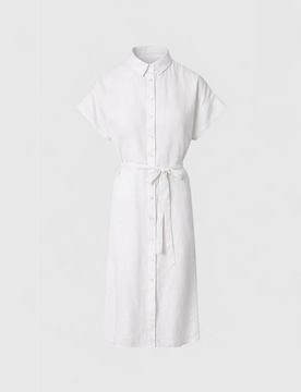 Abito in lino donna marshmallow