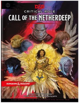Dungeons & Dragons - Critical Role Presents: Call of the Netherdeep (D&D Adventure Book) - Wizards of the Coast - FashionsVida