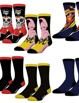 Calzini Varied 6 Paia Multicolor EU 39-42 - Freegun - FashionsVida