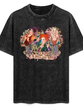 I put a spell on you T-Shirt Big and Tall Basic Tee Shirt - Aliexpress - FashionsVida