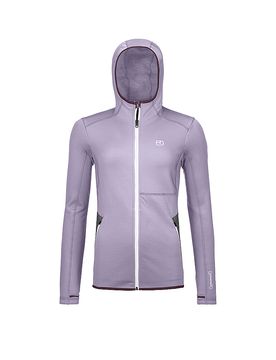 Veste à capuche en polaires violet XL