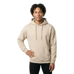 Felpa Con Cappuccio Basic Oversized Sand XL