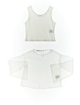 Blusa maniche lunghe PANNA 38