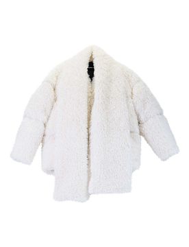 Cappotto in pelliccia sintetica Karl Studio