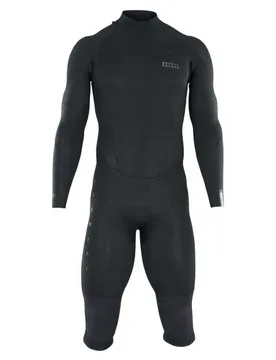 Shorty à Manches Longues Avec Fermeture éclair Au Dos Element 4/3 Mm Overknee Black S - Ion - FashionsVida