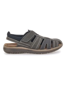Sandali chiusi grigi con velcro Fly Dynamic FD29 43