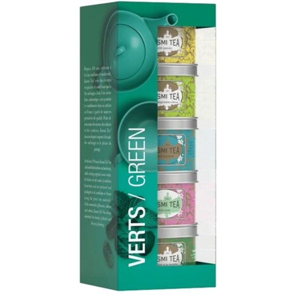 Tés surtidos Green Tea Kusmi 5 variedades - Kusmi Tea - FashionsVida
