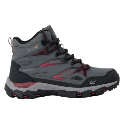 Womens/ladies Holcombe Iii Walking Boots (Briar/beaujolais) - Dark Grey - Size Uk 6