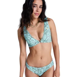 Top de Bikini de mujer Wildside Paisley