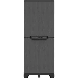 Armario alto Resina 2 Puertas Ardesia