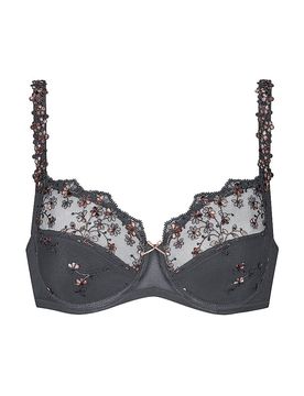 BH mit Bügel DELIGHTFUL thunder grey grau 80D damen