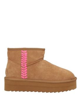 Botines de caña alta Mujer Camel 36,38,39,40,41 Mujer