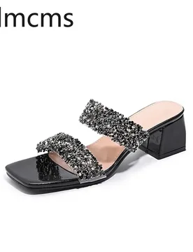 Women's Slippers Summer Rhinestone High-heeled Women's Shoes Fashion Slippers Women Bohemian Open Toed Sandals Zapatos De Mujer - Aliexpress - FashionsVida