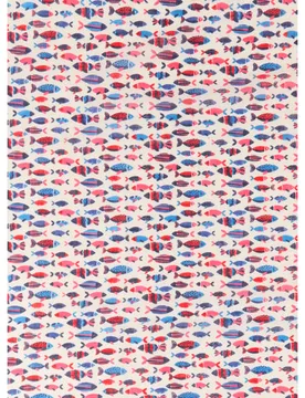Foulard Petits Poissons - Au Printemps Paris - FashionsVida
