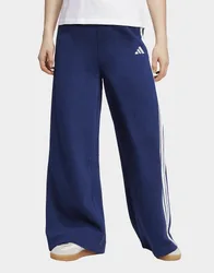 Womens Pantaloni 3-Stripes Fleece Wide - Blu, blu blu Donna taglia L
