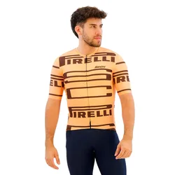 Maglia A Maniche Corte Pirelli Orange Fluo