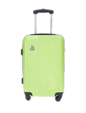 Valigia trolley piccola verde rigida 4 ruote Indigeno INDIGENO182/P - INDIGENO METROPOLITANO - FashionsVida