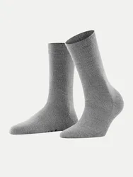 Falke Socken Softmerino Grau 37-38