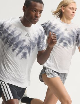 T-shirt Adizero Aspyre Running Unitefit 2XS Grey One / Grey