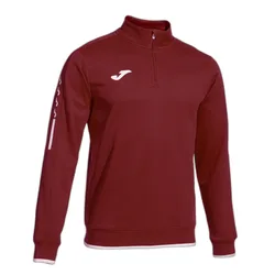 Sweatshirt mit halbem Reißverschluss Olimpiada - Rouge - male - Size: XL