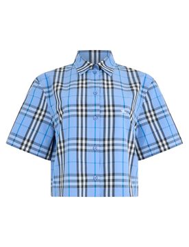 Short Sleeve Mini Cotton Shirt