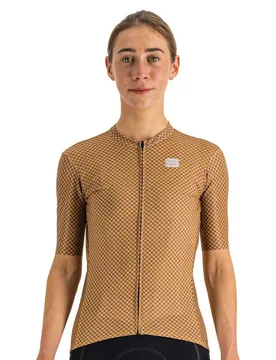 Maglia A Maniche Corte Checkmate Gold / Mauve - Sportful - FashionsVida