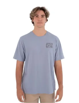 T-shirt à Manches Courtes Hula Worker Blue S