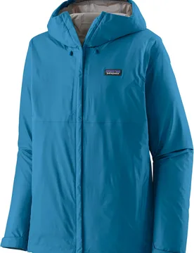 Veste de randonnée imperméable et coupe-vent - M's Torrentshell 3L Rain Jkt Aquatic Blue en Nylon - Taille M - Bleu - Patagonia - FashionsVida