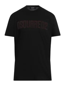 Camiseta Hombre Negro L,S Hombre - Dsquared2 - FashionsVida
