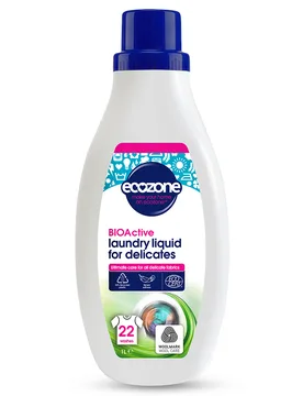 BIOActive Delicate Laundry Liquid - 1L - 22 Washes - Ecozone - FashionsVida