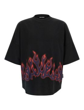 Palm Angels T-shirt Flames