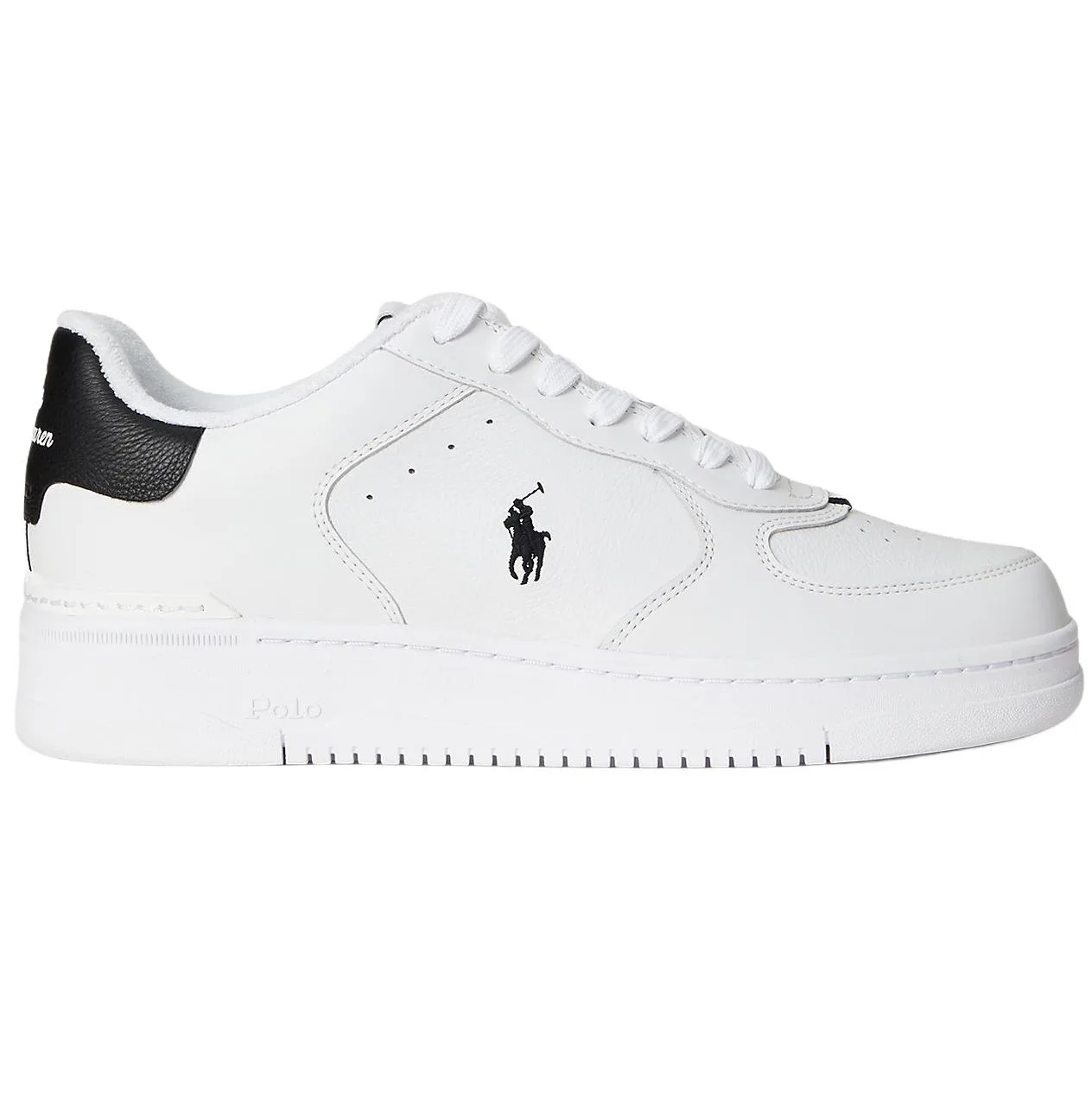Polo Masters Court White / Black 43 Herren - Ralph Lauren - FashionsVida