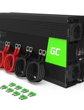 Convertisseur De Puissance Inv12 3000w Black One Size unisex - Green Cell - FashionsVida