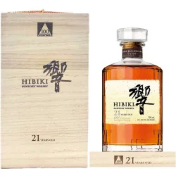 Estuche whisky japonés Suntory 21 años Edición Limitada 100 Aniversario