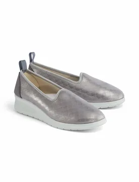 Hallux-Slipper Superstretch - Silber-Grau - female - Size: 40 - Avena - FashionsVida