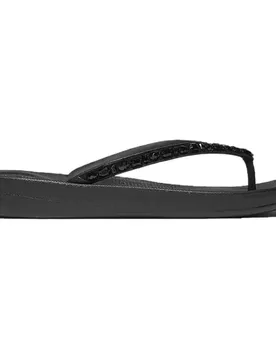 Infradito Iqushion Multi Crystal Ergonomic All Black EU 38