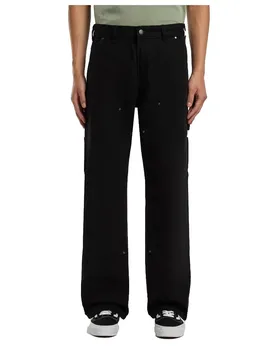 Pantalon Double Knee Canvas Carpenter Black 30 - Dickies - FashionsVida