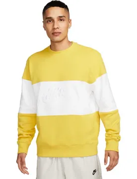 Sweat-shirt Club Crew Vivid Sulphur / White M