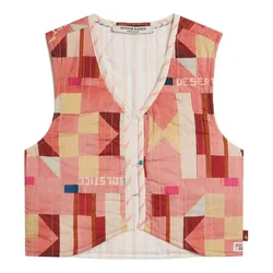 Gilet 182037 Patchwork Canyon Clay 14 Années Fille