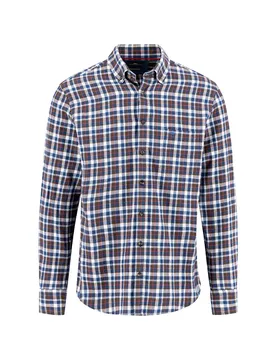Chemise à Manches Longues 15106230 Dark Chocolate XL