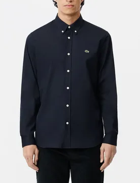 CAMICIA A MANICHE LUNGHE POPELINE 41 - Lacoste - FashionsVida
